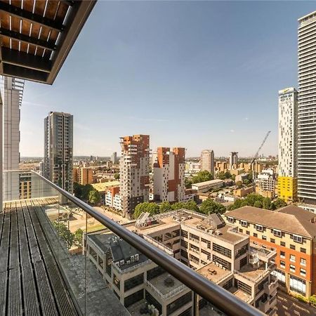 לונדון Penthouse Canary Wharf - Free Wifi מראה חיצוני תמונה